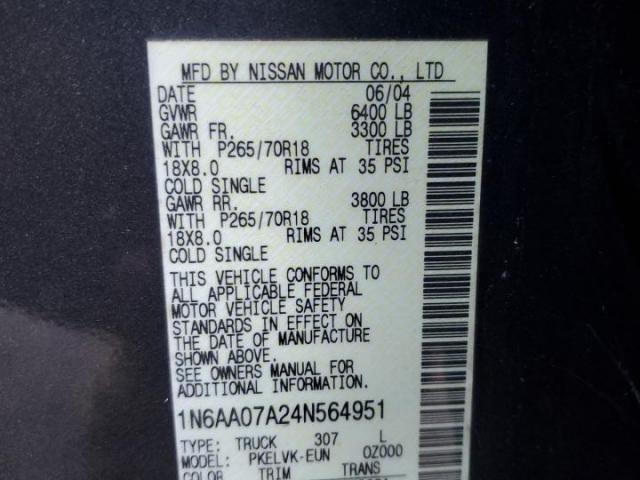 Nissan Titan Xe Image 2