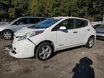  Salvage Nissan LEAF