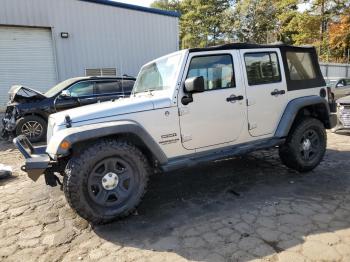  Salvage Jeep Wrangler