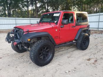  Salvage Jeep Wrangler