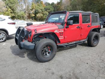  Salvage Jeep Wrangler