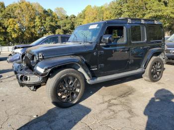  Salvage Jeep Wrangler