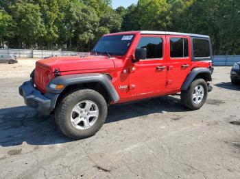  Salvage Jeep Wrangler