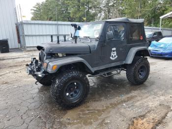  Salvage Jeep Wrangler