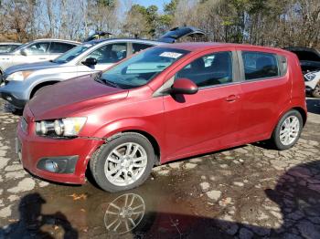  Salvage Chevrolet Sonic