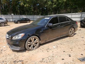  Salvage Mercedes-Benz E-Class