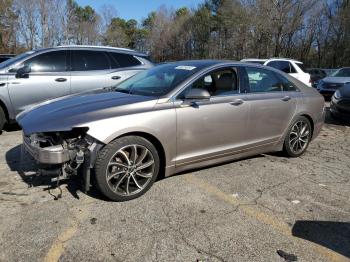  Salvage Lincoln MKZ