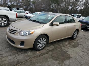  Salvage Toyota Corolla