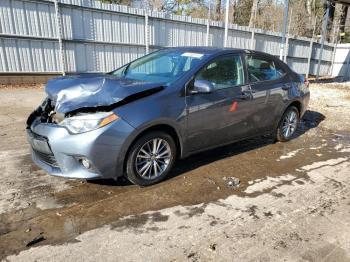  Salvage Toyota Corolla