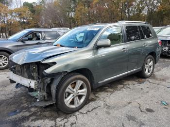  Salvage Toyota Highlander