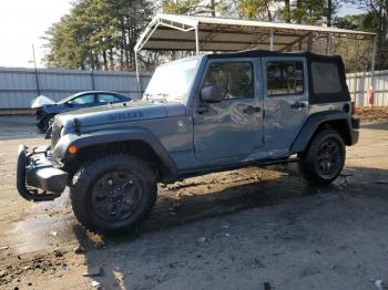  Salvage Jeep Wrangler