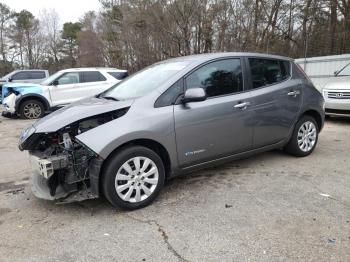  Salvage Nissan LEAF