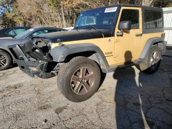  Salvage Jeep Wrangler