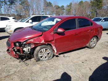  Salvage Chevrolet Sonic