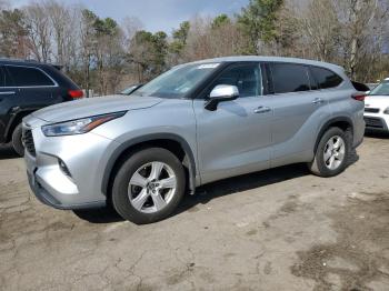  Salvage Toyota Highlander