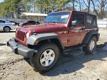  Salvage Jeep Wrangler