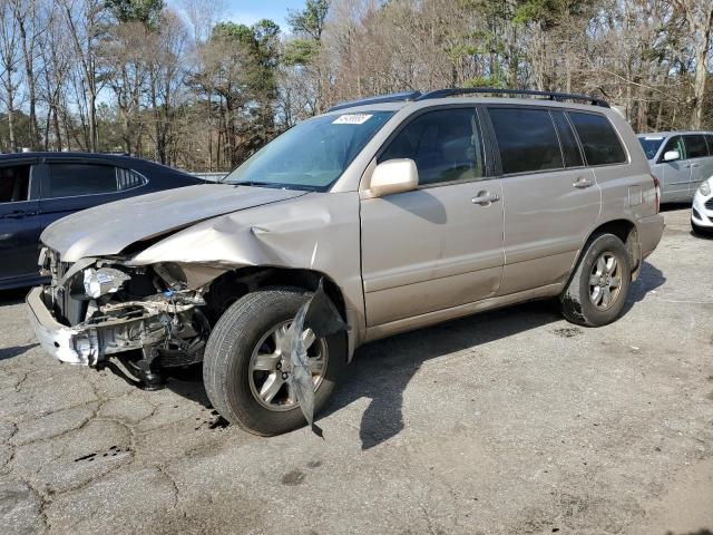 Salvage Toyota Highlander