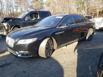  Salvage Lincoln Continental