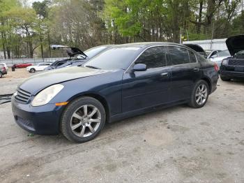  Salvage INFINITI G35