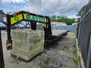  Salvage Gooseneck 40flatbed