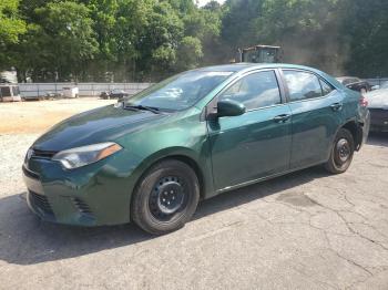  Salvage Toyota Corolla
