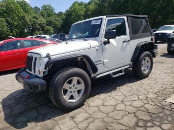  Salvage Jeep Wrangler