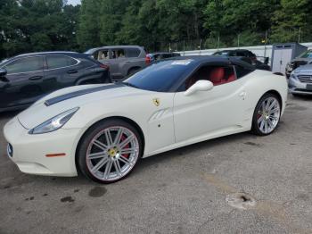  Salvage Ferrari California