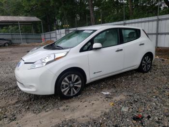  Salvage Nissan LEAF