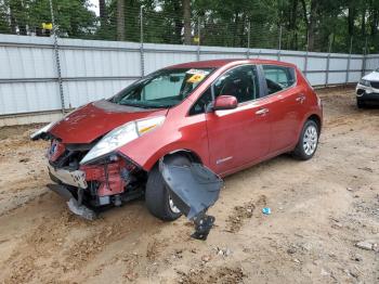  Salvage Nissan LEAF