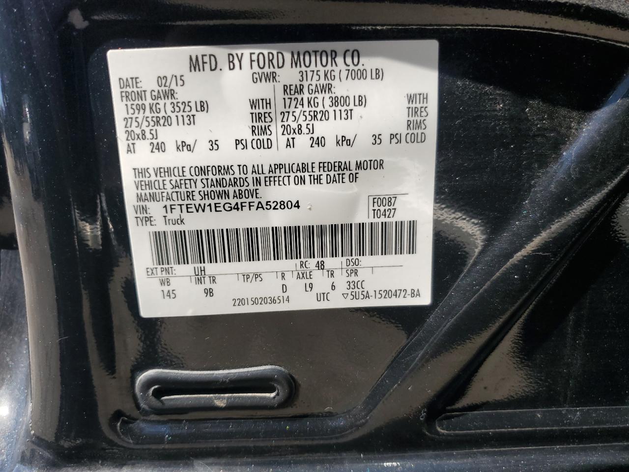 Ford F-150 Supercrew Image 3