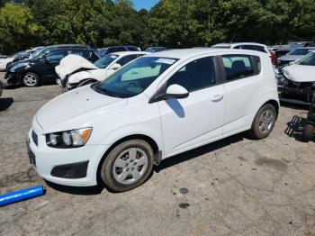  Salvage Chevrolet Sonic