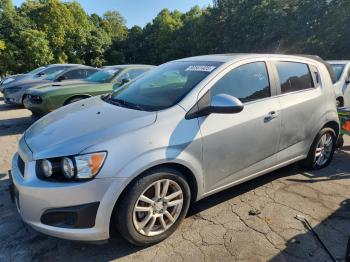  Salvage Chevrolet Sonic