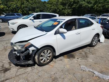  Salvage Toyota Corolla