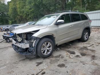  Salvage Toyota Highlander