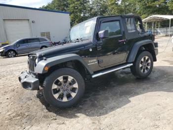  Salvage Jeep Wrangler