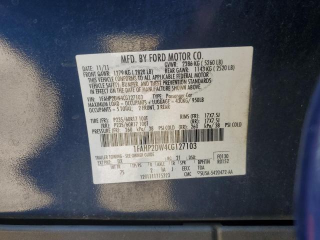 Ford Taurus Se Image 10