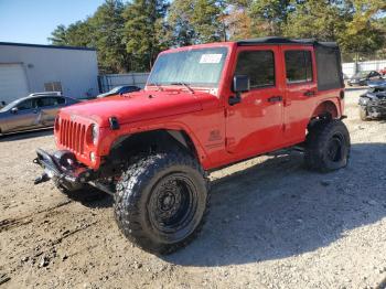  Salvage Jeep Wrangler