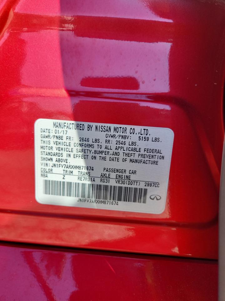 INFINITI Q50 Red Sport 400 Image 8