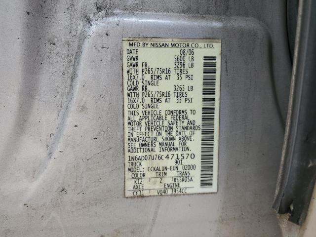 Nissan Frontier Crew Cab Le Image 7