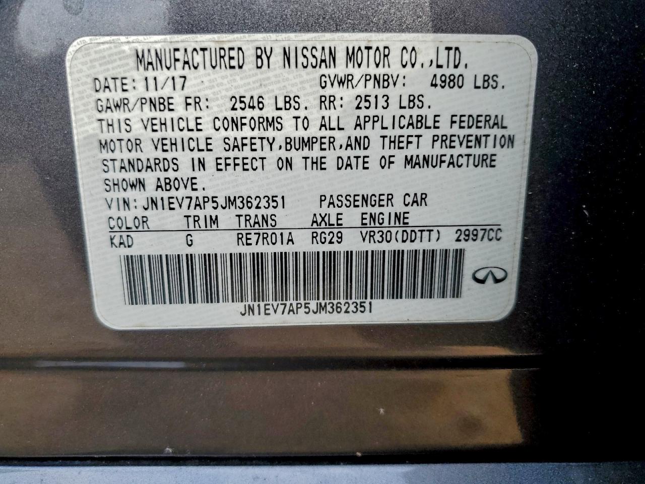 INFINITI Q50 Luxe Image 12