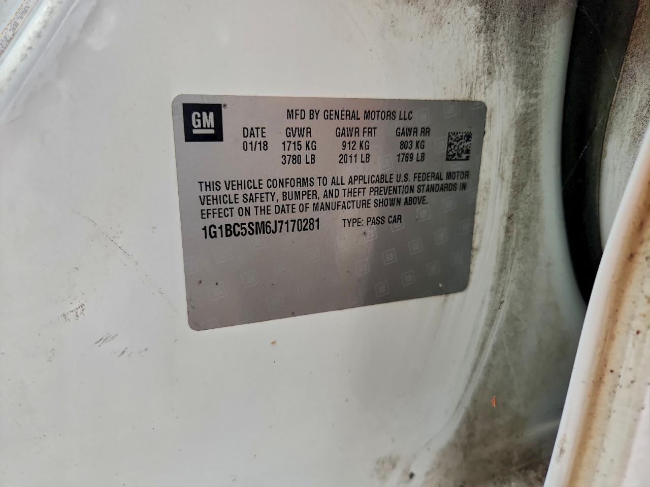 Chevrolet Cruze Ls Image 2