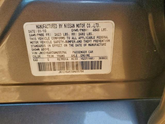 INFINITI G37 Image 10