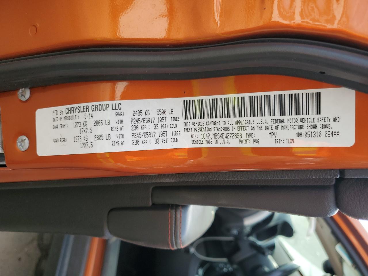 Jeep Cherokee Trailhawk Image 13