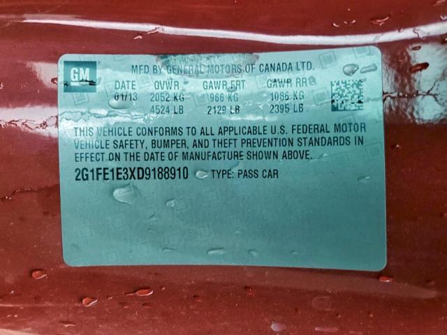 Chevrolet Camaro Ls Image 9