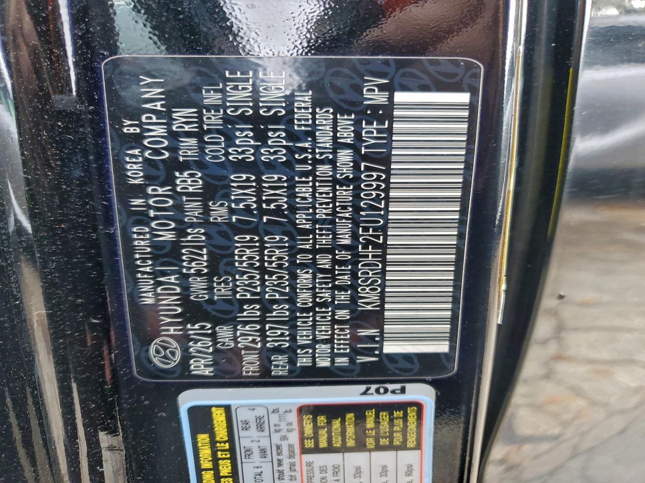 Hyundai SANTA FE Gls Image 11