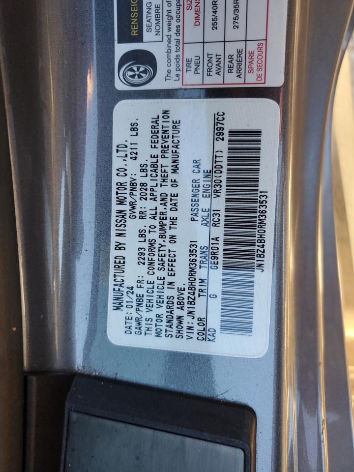 Nissan Z Performa Performance Image 10