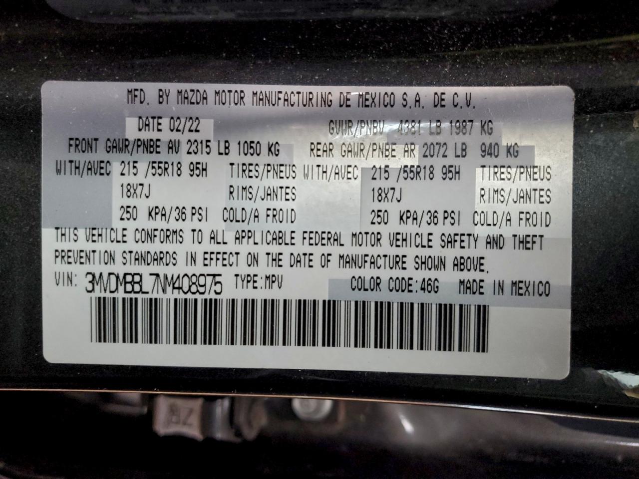 Mazda Cx Select Image 11