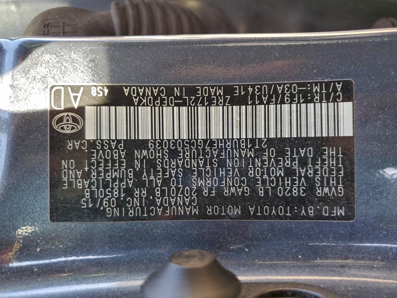 Toyota Corolla L Image 3