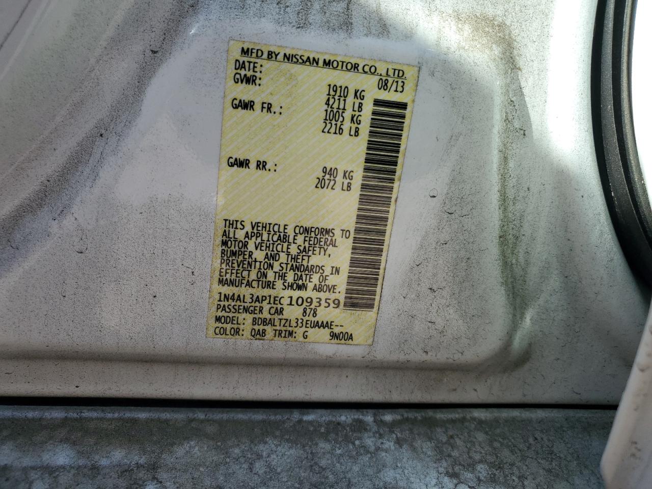 Nissan Altima 2.5 Image 12