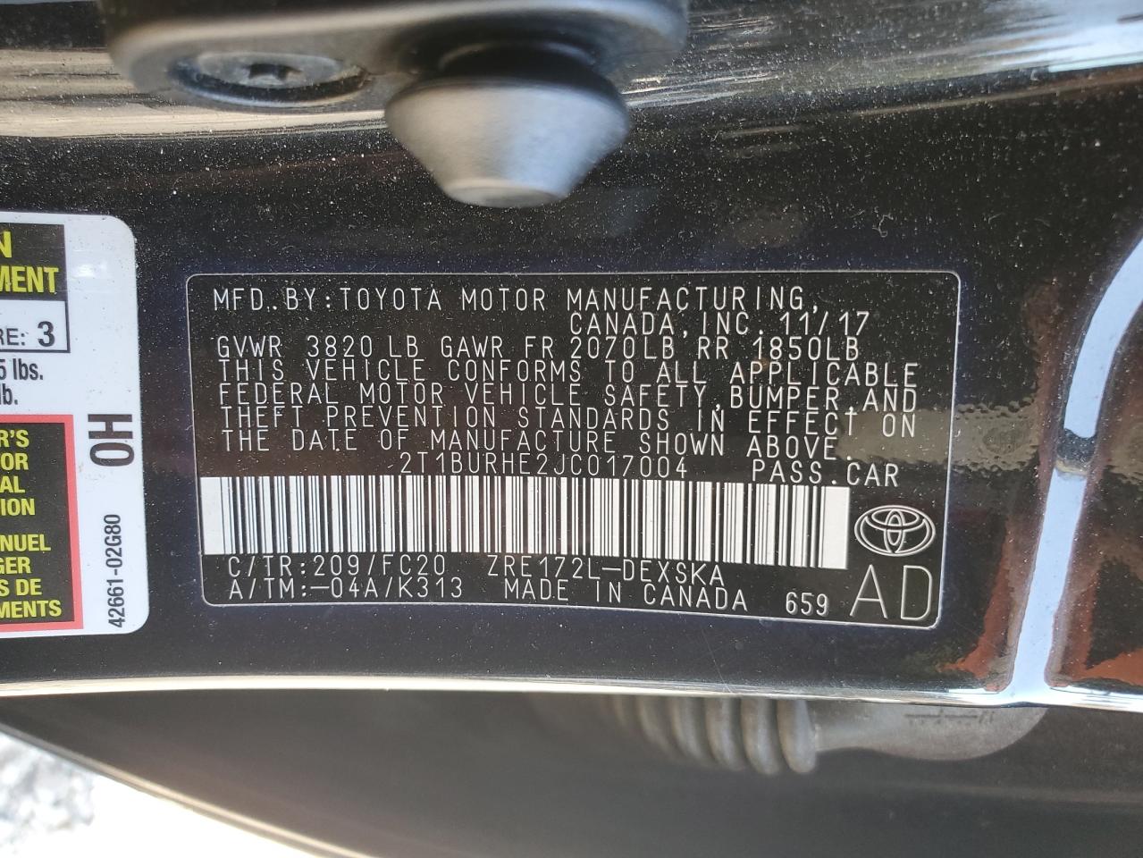 Toyota Corolla L Image 7